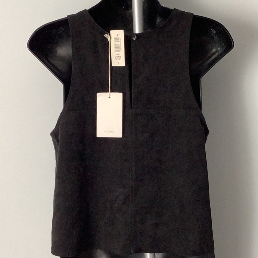 ARITZIA WILFRED|| Ultrasuede Octave Crop - Picture 8 of 9